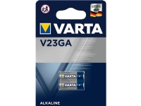 VARTA Electronic batteri Alkaline 12V, 52mAh, V23GA Ø10,3mm, højde 28,5mm 2 pak - (2 stk.) PC tilbehør - Ladere og batterier - Diverse batterier
