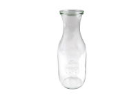 Patentflaske Weck 1062 ml Ø9.25x25.05 cm uden låg glas,stk N - A