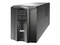 APC Smart-UPS SMT1500IC - UPS - AC 220/230/240 V - 1000 watt - 1500 VA - RS-232, USB - utgangskontakter: 8 - svart - med APC SmartConnect