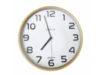 Unilux Baltic, Vegg, Quartz clock, Rund, Tre, Tre, Glass interiørdesign - Tilbehør - Veggklokker