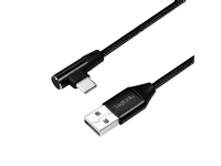LogiLink CU0137, 0,3 m, USB A, USB C, USB 2.0, 480 Mbit/s, sortering PC tilbehør - Kabler og adaptere - Datakabler