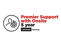 Lenovo Premier Support with Onsite NBD - Support opgradering - reservedele og arbejdskraft - 5 år - on-site - responstid: NBD - för ThinkPad L13 Yoga Gen 3  T14s Gen 2  T14s Gen 3  T15 Gen 2  X13 Gen 2  X13 Gen 3