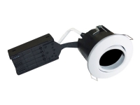 Nordtronic Uni Install - Innfelt lampe - 1 plugg - GU10 - rund - hvit Belysning - Intelligent belysning (Smart Home) - Intelligent belysning