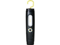 ELWIS ROYAL Opladebar 2-i-1 LED lygte: håndlampe & lommelygte. 3 lysstyrker. Høj CRI. Knækfunktion. Krog. Magnet i bund. USB ledning medfølger Belysning - Annen belysning - Lommelykter