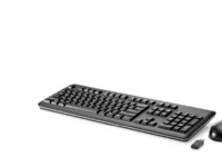 HP - Sats med tangentbord och mus - trådlös - grekiska - jacksvart - för ProDesk 400 G1, 600 G1 ProOne 400 G1, 600 G1 Workstation Z1 G2