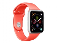 Bilde av Puro Icon - Klokkestropp For Smart Armbåndsur - Størrelse S/m Og M/l - Korall - For Apple Watch (38 Mm, 40 Mm)