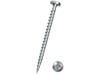 Spunskrue 4,0x20 mm med panhoved og AT drive kærv AT20, elforzinket - (500 stk.)