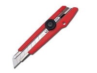 NT Cutter model L-500 rød 18 mm med Grip & Auto-Lock Kontorartikler - Stiftemaskiner og stifter - Stifter