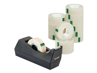 Scotch dispenser sort + Scotch Magic tape A Greener Choice, 14 r., 19mm x 33m Kontorartikler - Teip & Dispensere - Teipdispenser
