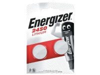 Batteri Energizer Lithium CR2450, 3V, 2 st.
