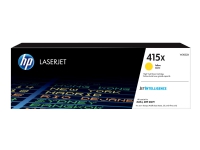 HP 415X – Lång livslängd – gul – original – LaserJet – tonerkassett (W2032X) – för Color LaserJet Pro M454 MFP M479