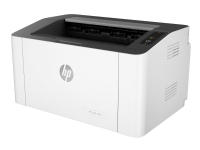 HP Laser 107a – Skrivare – svartvit – laser – A4/Legal – 1200 x 1200 dpi – upp till 20 sidor/minut – kapacitet: 150 ark – USB 2.0