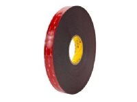 3M 5952 F, Monterings tape, Rød, 33 m, Innendørs, Inne & Ute, Akryl, Glass, Metall, Plastikk