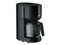Braun PurEase KF 3120 BK - Kaffemaskin - 10 koppar - svart