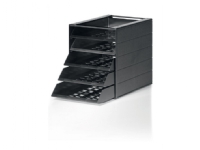 Durable IDEALBOX BASIC 5, Svart, C4, 5 skuffer, 250 mm, 32,2 cm, 332 mm PC tilbehør - Øvrige datakomponenter - Reservedeler