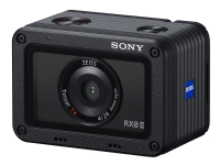 Sony RX0 II - Aktionkamera - 4 K / 30 fps - 15.3 MP - Carl Zeiss - Wi-Fi, Bluetooth - undervatten upp till 10 m - svart