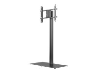 Multibrackets M Public Display Stand 180 HD Single Black w. Floorbase - Stativ - for LCD-skjerm - aluminium, stål - svart - skjermstørrelse: 55-80 - plassering på gulv