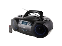 Sencor SPT 4700, Digitalt, FM, 87,5 - 108 MHz, Spiller, CD-R, CD-RW, 12 W TV, Lyd & Bilde - Stereo - CD-Spillere