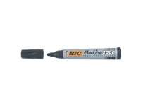 BIC Marking 2000 - Markør - permanent - svart - alkoholbasert blekk - 1.7 mm (en pakke 12) Skriveredskaper - Markør - Permanenttusj