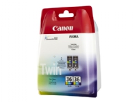 Canon CLI-36 Twin Pack – 2-pack – 12 ml – färg (cyan magenta gul) – original – blister – bläcktank – för PIXMA iP100 iP100wb iP110 mini260 mini320 TR150