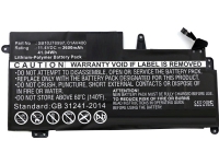 CoreParts – Batteri för bärbar dator – litiumpolymer – 3600 mAh – 41 Wh – svart – för Lenovo Thinkpad 13 Chromebook 20GL
