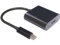 MICROCONNECT USB 3.1 C hane till HDMI-adapter längd 20 cm färg: svart