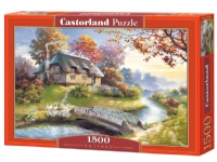 Castorland Cottage 1500 pcs, 1500 stykker, Fe, 9 år Leker - Spill - Gåter