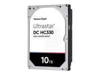 WD Ultrastar DC HC330 WUS721010ALE6L4 – Hårddisk – krypterad – 10 TB – intern – 3,5 – SATA 6Gb/s – 7200 rpm – buffert: 256 MB – Självkrypterande enhet (SED)