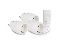 Telldus Slim - Smartplugg - trådløs - 433.92 MHz (en pakke 3) Smart hjem - Smart belysning - Smarte plugger