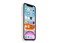 Apple – Baksidesskydd för mobiltelefon – silikon – vit – för iPhone 11