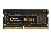 CoreParts – DDR4 – sats – 16 GB: 4 x 4 GB – SO DIMM 260-pin – 2400 MHz / PC4-19200 – 1.2 V – ej buffrad – icke ECC