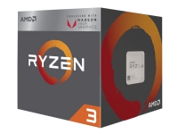 AMD Ryzen 3 3200G - 3,6 GHz - 4 kjerner - 4 tråder - 4 MB cache - Socket AM4 - Box PC-Komponenter - Prosessorer - AMD CPU