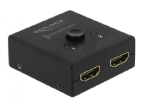 Bilde av Delock Hdmi 2 - 1 Bidirectional 4k 60 Hz Compact - Retail Box - Video/audio Switch - 2 X Hdmi - Stasjonær