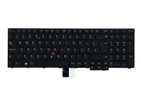 Chicony – Ersättningstangentbord för bärbar dator – med Trackpoint – QWERTY – brittisk – FRU CRU – Tier 2 – för ThinkPad E570 20H5 20H6  E575 20H8