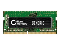 CoreParts – DDR4 – modul – 8 GB – SO DIMM 260-pin – 2666 MHz / PC4-21300 – 1.2 V – ej buffrad – icke ECC – för (non-ECC): HP 250 G7  EliteBook 1050 G1 735 G5 735 G6 745 G5 745 G6 755 G5 830 G8 840 G8 840r G4 850 G6 850 G7 850 G8  EliteBook x360  ProBook 430 G6 430 G7 440 G7 445r G6 450 G6 450 G7 455r G6 640 G5 64X G4 650 G5  ZBook 14u G6 15 G5 15u G6 15v G5 17 G5 Studio x360 G5