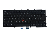 Lite-On – Ersättningstangentbord för bärbar dator – med Trackpoint – AZERTY – fransk – FRU – för ThinkPad A275 20KC 20KD  X270 20HM 20HN 20K5 20K6