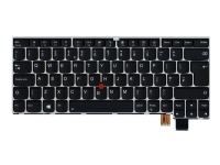 Chicony – Ersättningstangentbord för bärbar dator – med Trackpoint – bakgrundsbelyst – QWERTY – brittisk – FRU CRU – Tier 2 – för Thinkpad 13 (2nd Gen) 20J1 20J2  ThinkPad T470s 20HF 20HG 20JS 20JT