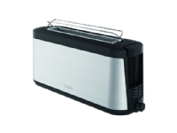Tefal TL4308, 2 skiver, Sort, Rustfritt stål, Rustfritt stål, Knapper, Rotasjon, 1000 W, China