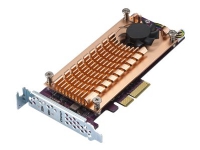 QNAP QM2-2P-244A – Kontrollerkort – PCIe – låg profil – PCIe 2.0 x4 – för QNAP TS-1232 1277 253 453 473 677 832 853 877 977 TVS-2472 473 673 872 873