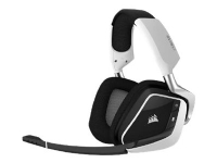 CORSAIR Gaming VOID RGB ELITE - Hodesett - full størrelse - 2,4 GHz - trådløs - hvit