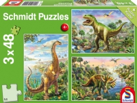 Bilde av Schmidt Spiele 56202, 48 Stykker, Dinosaurer, 4 år