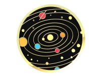 POPSOCKETS Enamel Solar flare Black  Avtagbart Grip med stativfunksjon Premium