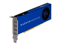 AMD Radeon Pro WX 3200 - Grafikkort - Radeon Pro WX 3200 - 4 GB GDDR5 - PCIe 3.0 x16 lav profil - 4 x Mini DisplayPort PC-Komponenter - Skjermkort & Tilbehør - Lav profil skjermkort