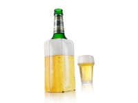 Vacu Vin Active Beer Cooler, Glass Flaske, Øl, Hvit, Gult, Bilde, 5 min, 1 stykker Barn & Bolig - Bartilbehør - Vinkjøler
