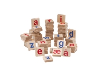 KREA - Træmagneter med store bogstaver (inkl. æ,ø,å) Andre leketøy merker - Skape
