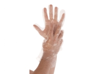 Handskar för engångsbruk stora HDPE 500 st/pack – (500 st.)