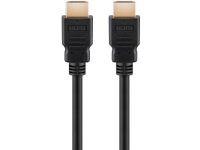 Goobay 41084, 2 m, HDMI Type A (Standard), 2 x HDMI Type A (Standard), 48 Gbit/s, Svart