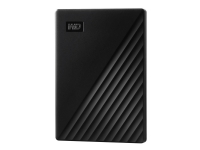 WD My Passport WDBYVG0010BBK - Harddisk - kryptert - 1 TB - ekstern (bærbar) - USB 3.2 Gen 1 - 256-bit AES - svart PC-Komponenter - Harddisk og lagring - Ekstern Harddisker