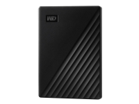 WD My Passport WDBYVG0020BBK - Harddisk - kryptert - 2 TB - ekstern (bærbar) - USB 3.2 Gen 1 - 256-bit AES - svart PC-Komponenter - Harddisk og lagring - Ekstern Harddisker