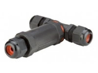 Pro T-piece cable connection IP 68 - Svart